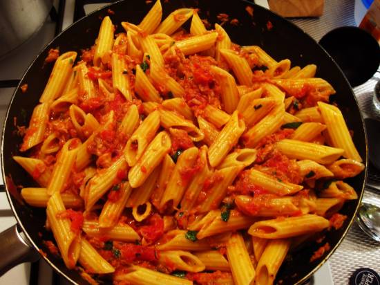 Tonijn pasta recept Jamie Oliver